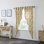 Floral Cotton Room Darkening Curtain