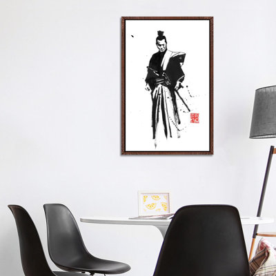 Soleil Rouge by Péchane - Painting on Canvas