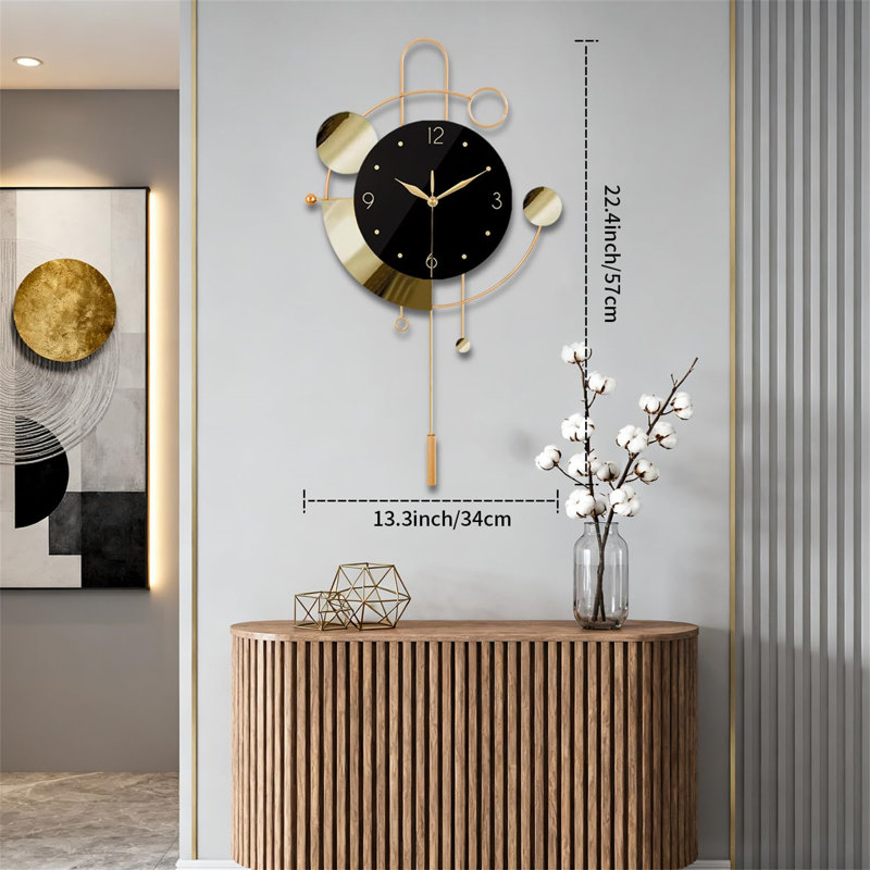 Metal Wall Clock
