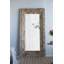 Miroir de plancher rectangulaire pleine longueur 39 po x 3,5 po x 75 po avec cadre en bois vieilli