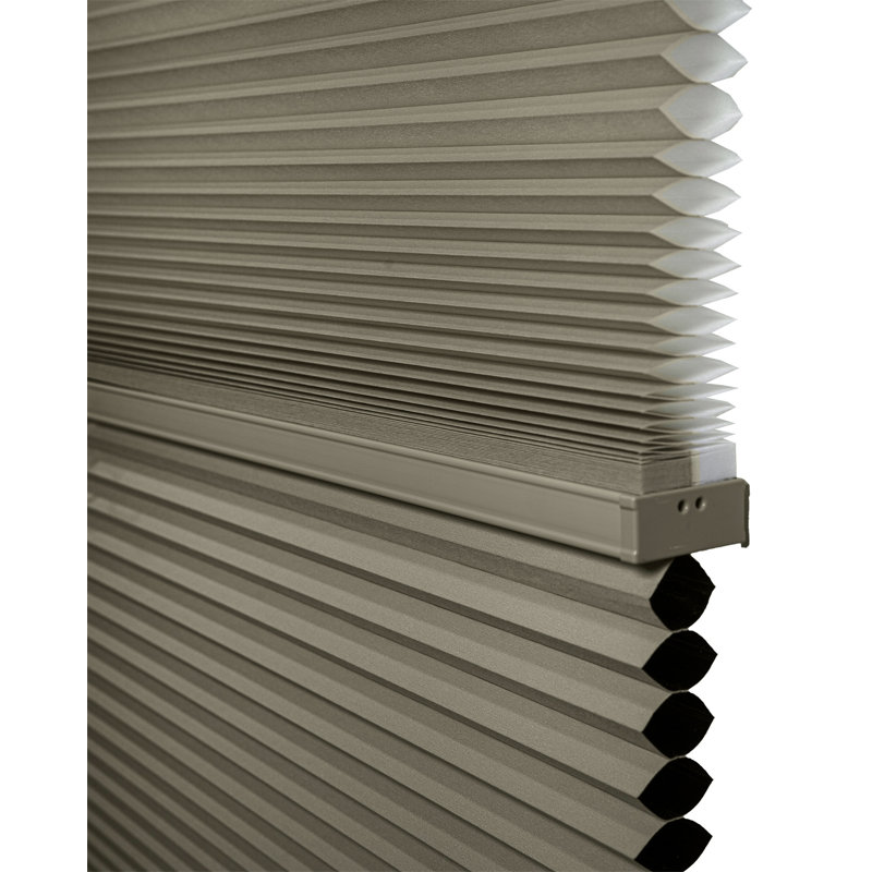 Cordless Cellular Shade, 44"W x 72"L, Beige