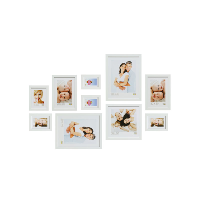Belle Haven Picture Frame, White