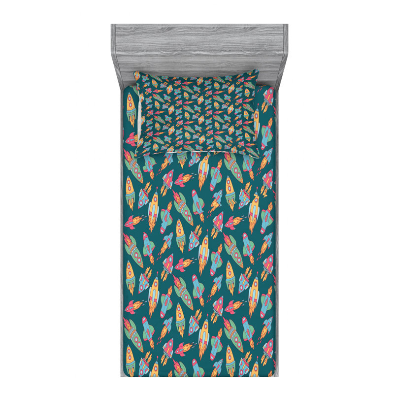 Microfiber Sheet Set, Twin XL Sheet Set with Fitted Sheet