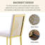 Chaise de salle à manger rembourrée Renfr