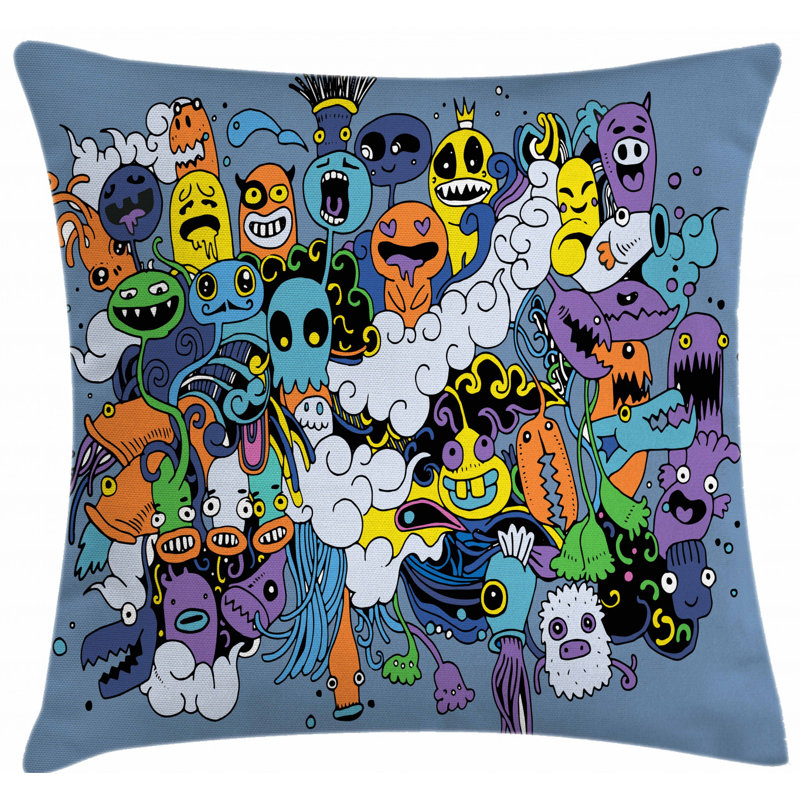 Housse de coussin décoratif 40" intérieur/extérieur