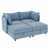 Blue Chenille