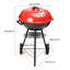 Insma 43cm W Kettle Charcoal Grill