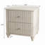 Table de chevet, table d'appoint de 21,65 po à 3 tiroirs-885200189