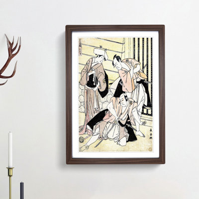 Chushingura by Eishosai Choki - Picture Frame Painting Print