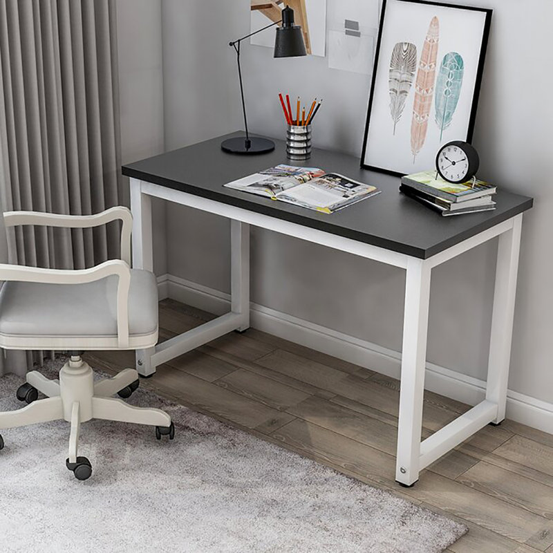 Townsley Writing Desk, Black, White