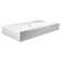 Nantucket Sinks Newport 36'' White Fireclay Rectangular Wall Mount Bathroom Sink with Overflow