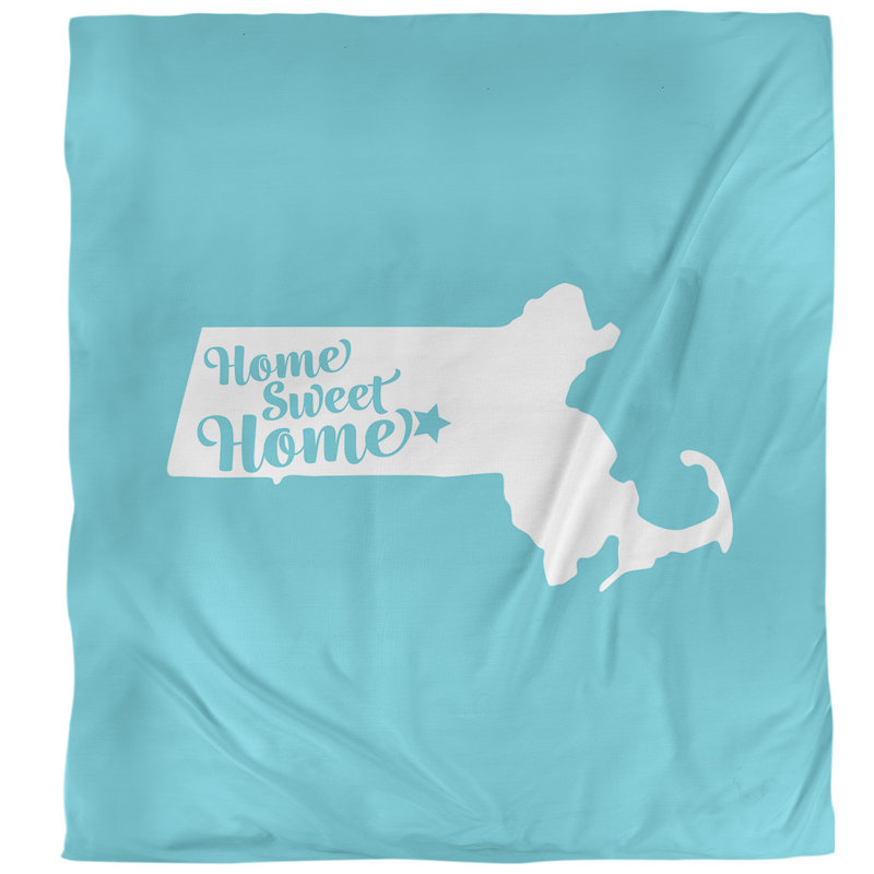 Housse de couette simple doux worcester home, Housse de couette pour très grand lit, Bleu sarcelle, Polyester brossé