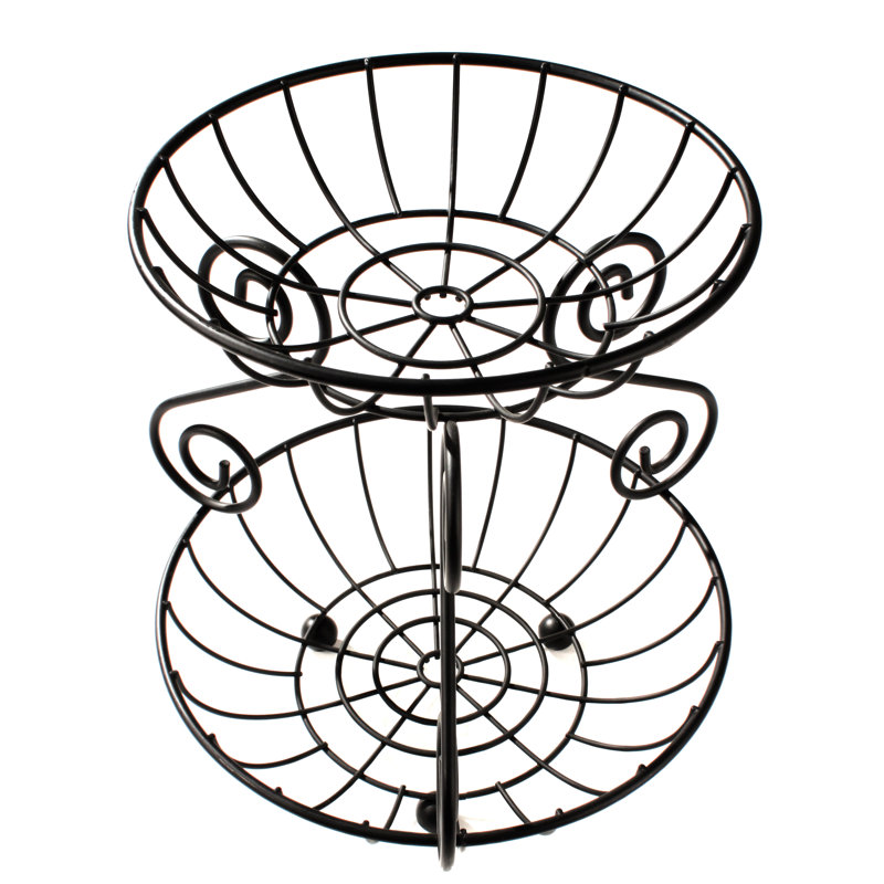 Fleur De Lis Living Jessica Stainless Steel Fruit Bowl