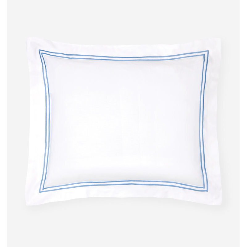 Grande Hotel Sham, White/Ocean, Boudoir