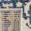 Tapis abstrait crème / bleu Felty-2106639880