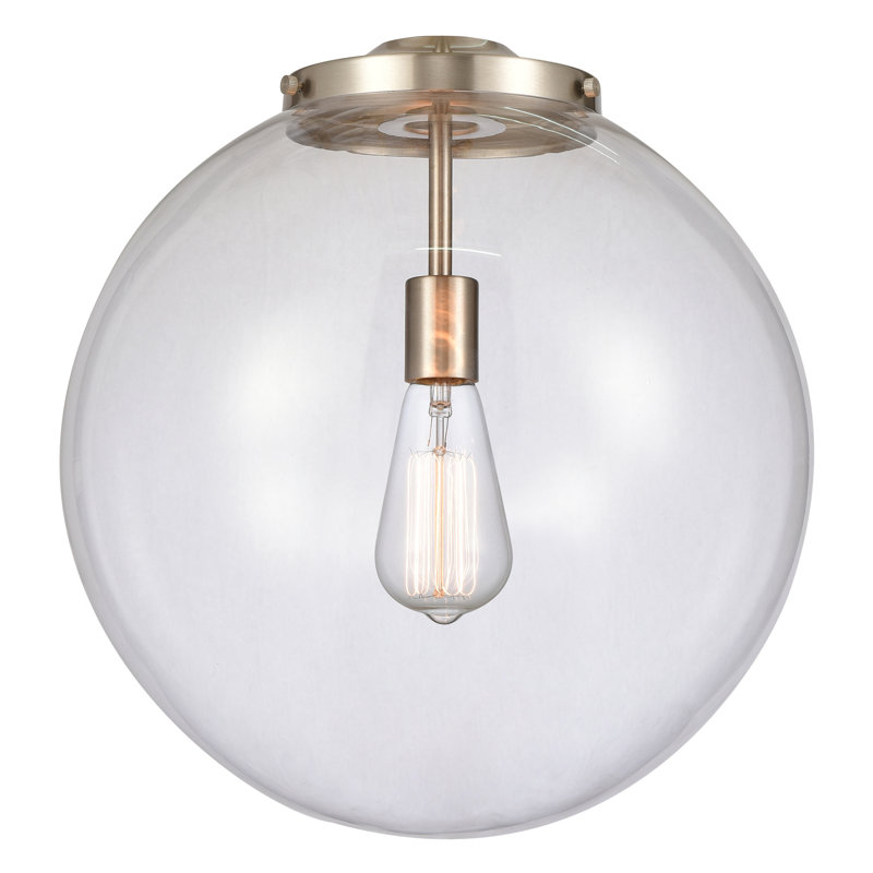 Franklin Restoration - Alphonsa - 1 Light 221-1S Stem Hung Pendant - LED Bulb - Shade, 50" H x 16" W x 16" D, Antique Copper