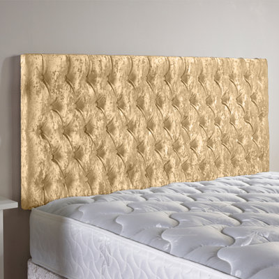 Shaw Upholstered Velvet Headboard