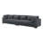 Catiria 137" Square Arm Sofa-1973372443