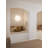 Osten Spanish Alabaster Wall Sconce Satin Brass LED Modern Wall Light-1441217256