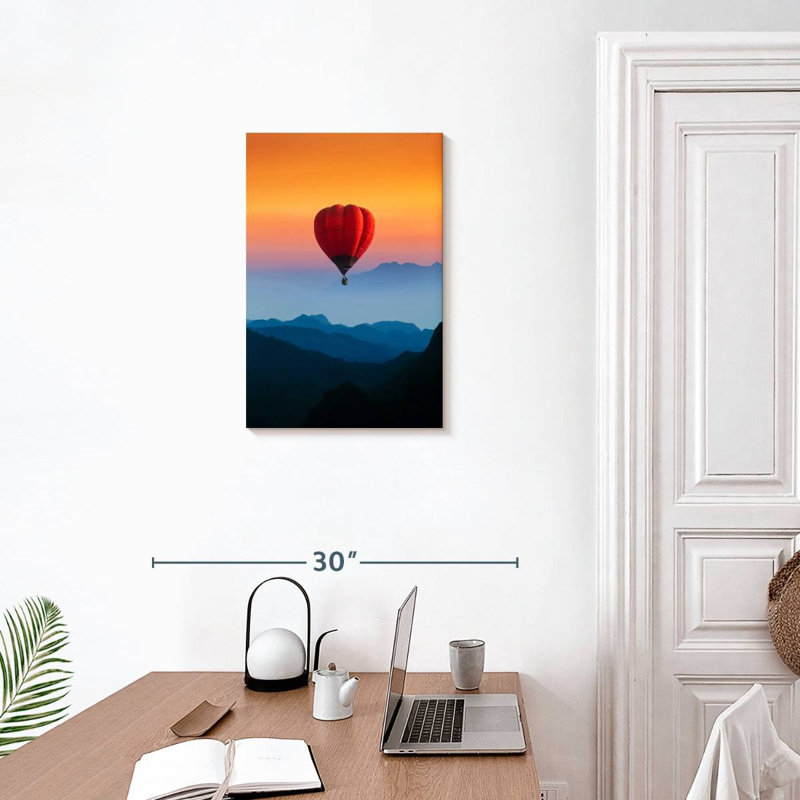 Mehar Hot Air Balloon Sunset Flight, 24" H x 16" W
