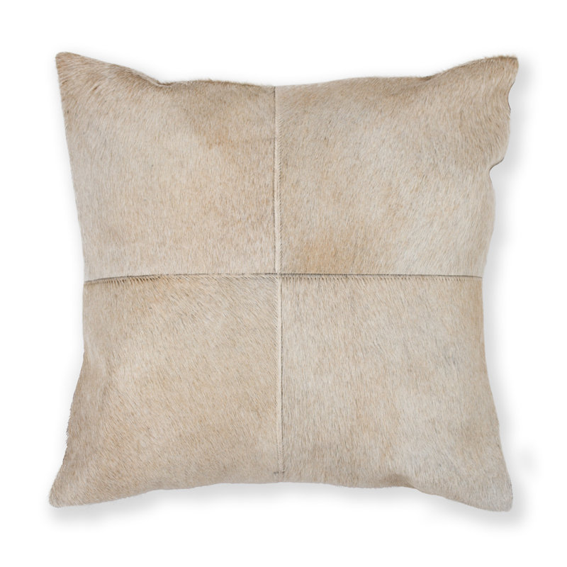 Torino Leather Throw Pillow, Wine, Solid Color