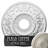 Endurathane Raymond Ceiling Medallion, 18"OD x 1 1/4"P (Fits Canopies up to 5 3/8"), Hand-Painted Cloud Burst Crackle Finish-28579680
