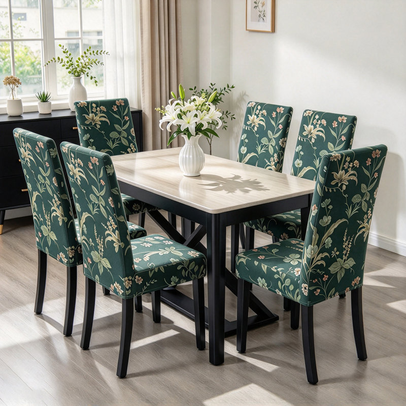 Polyester Dining Chair Slipcover