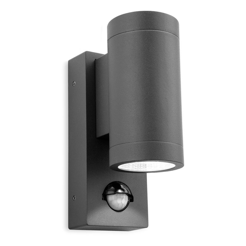 Shelby 17cm H Integrated LED Outdoor Armed Sconce