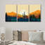 «Southwest Desert Plant Mountain Landscape Nature», impression numérique sur toile 3 pièces-94433893-94433892-119461085
