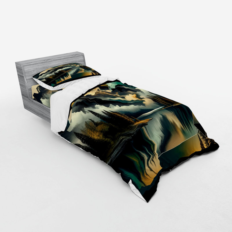 Polyester Duvet Cover, Twin Duvet Cover + 2 Additional Pieces