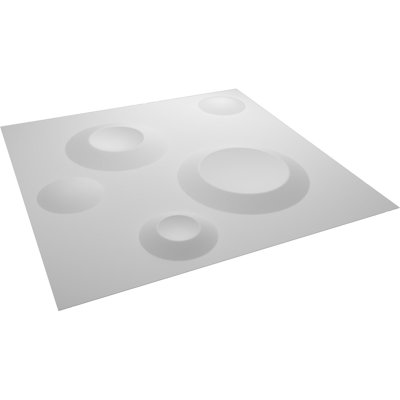 11 7/8"W x 11 7/8"H Cole EnduraWall Decorative 3D Wall Panel Covers 9.79 Sq. Ft.