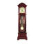 Horloge de grand-père en bois 71,63 po Coston-29471391
