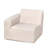 Deko Living 2 Place Seating  Beige Outdoor Compression Foam Sofa Set
