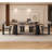 Modern simple rectangular solid wood dining table-789564102