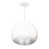 Blanc mat / Argent