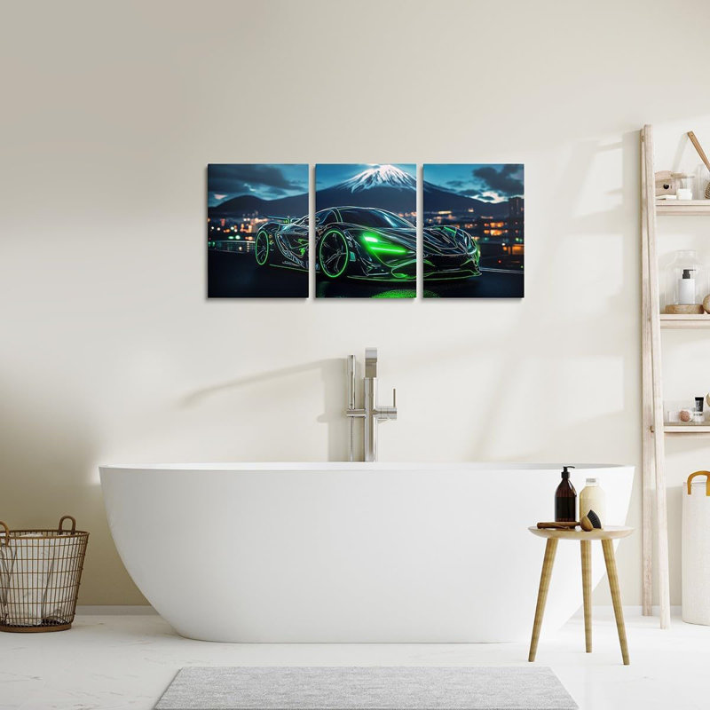 3 Piece Wrapped Canvas Print