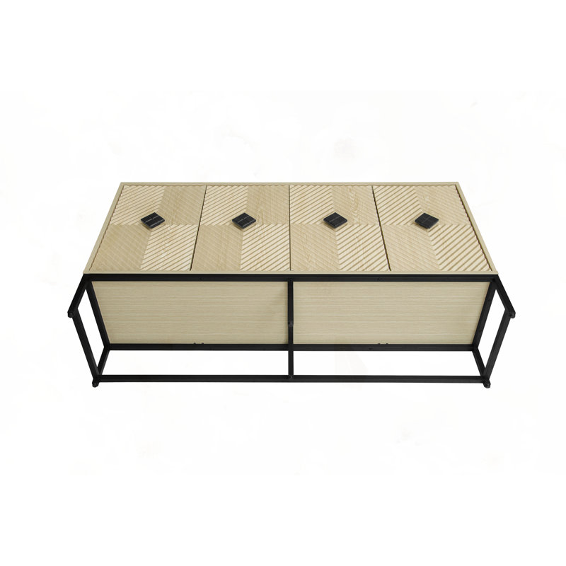 Sideboard Buffet Cabinet With Storage, Natural