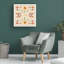 Art mural sur toile noir jours bolognais Laura Marshall-101102047-101102048