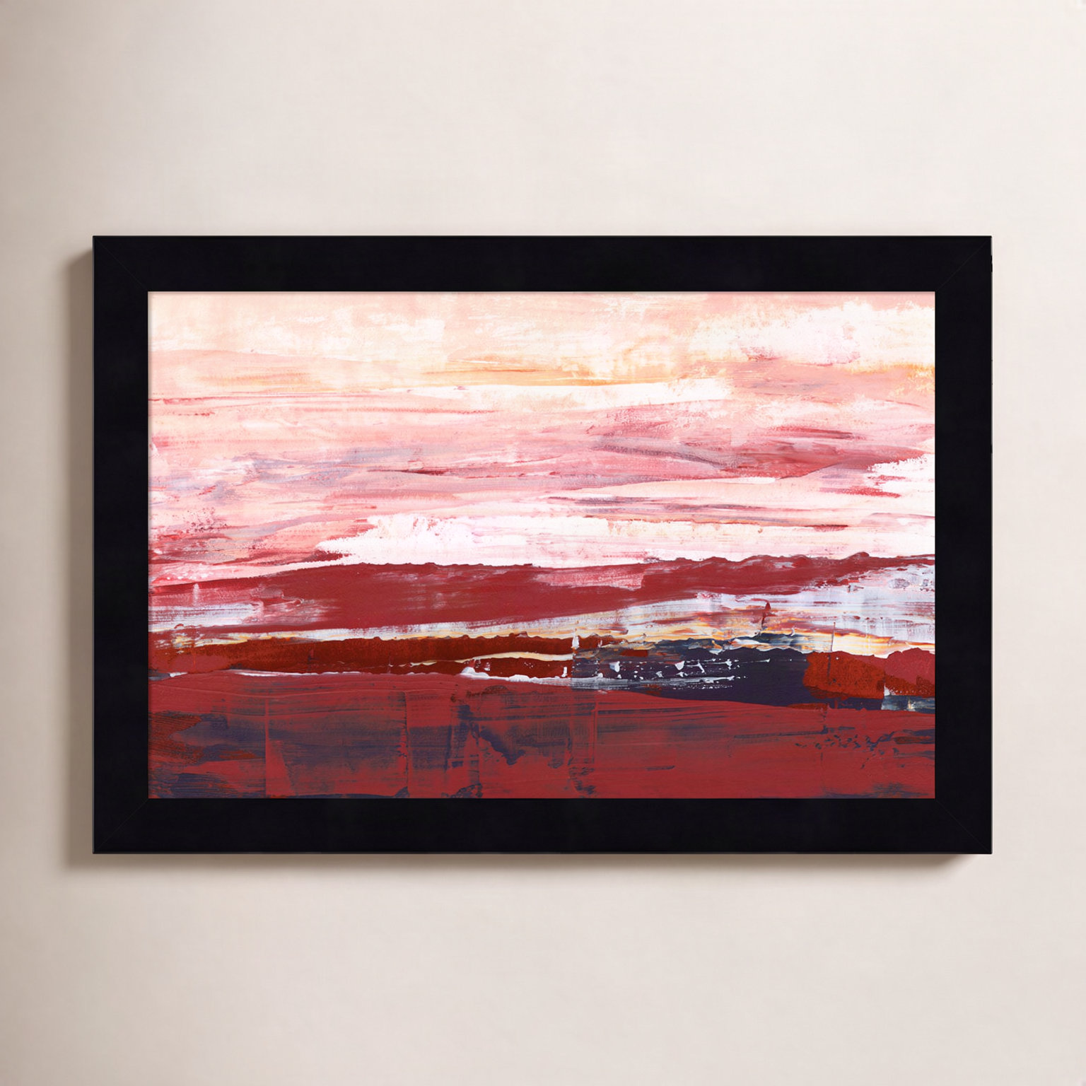 Summerset I Print by Sharon Gordon, Black, 9" H x 13" W