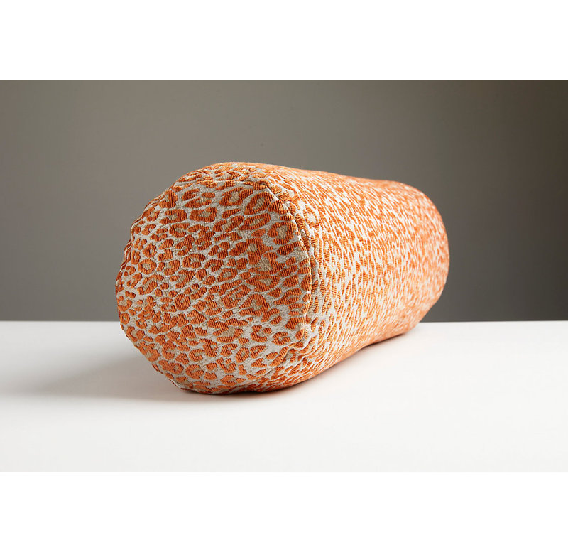 Amazink Bolster Pillow Cover & Insert, Orange Koi