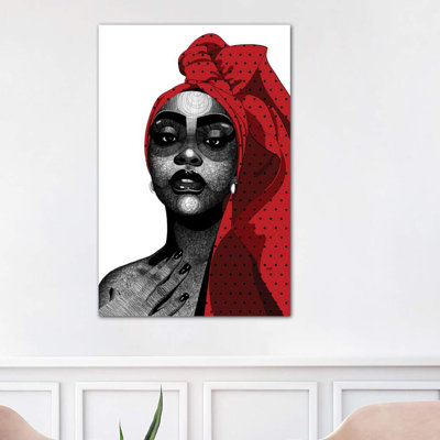 Lihle by Ohab TBJ - Wrapped Canvas Print