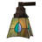 19.5"H Mackintosh Leaf 2 Light Desk Lamp