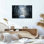Misty Forest Canvas Wall Art Oil Painting Print Set Of 1