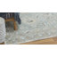 Tapis bleu en polyester Windermere Karastan-1819920444