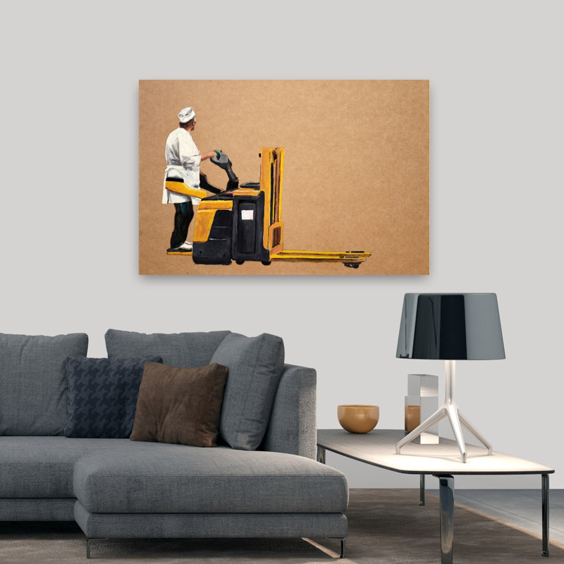 Art contemporain Art contemporain, H 32 po x l 48 po