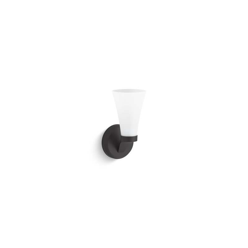 Simplice 4-5/8 In. One-Light Sconce, Matte Black