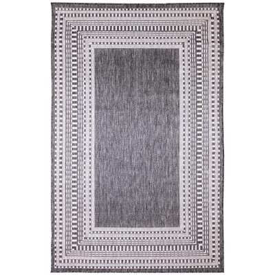 Trei Striped Indoor / Outdoor Rug