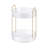 Sorbus 2-Tier Rotating Bathroom Countertop Organizer, Clear Vanity Storage for Makeup, Skincare, Cosmetics & Toiletries-138740866