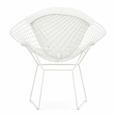 Diamond Chair White Frame