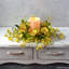 Anneau à bougie 13 "Spring Poppy / Forsythia-2129770867